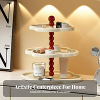fluffyShaped Tiered Stand Decorative Storage Desktop Organizer for Young Adults