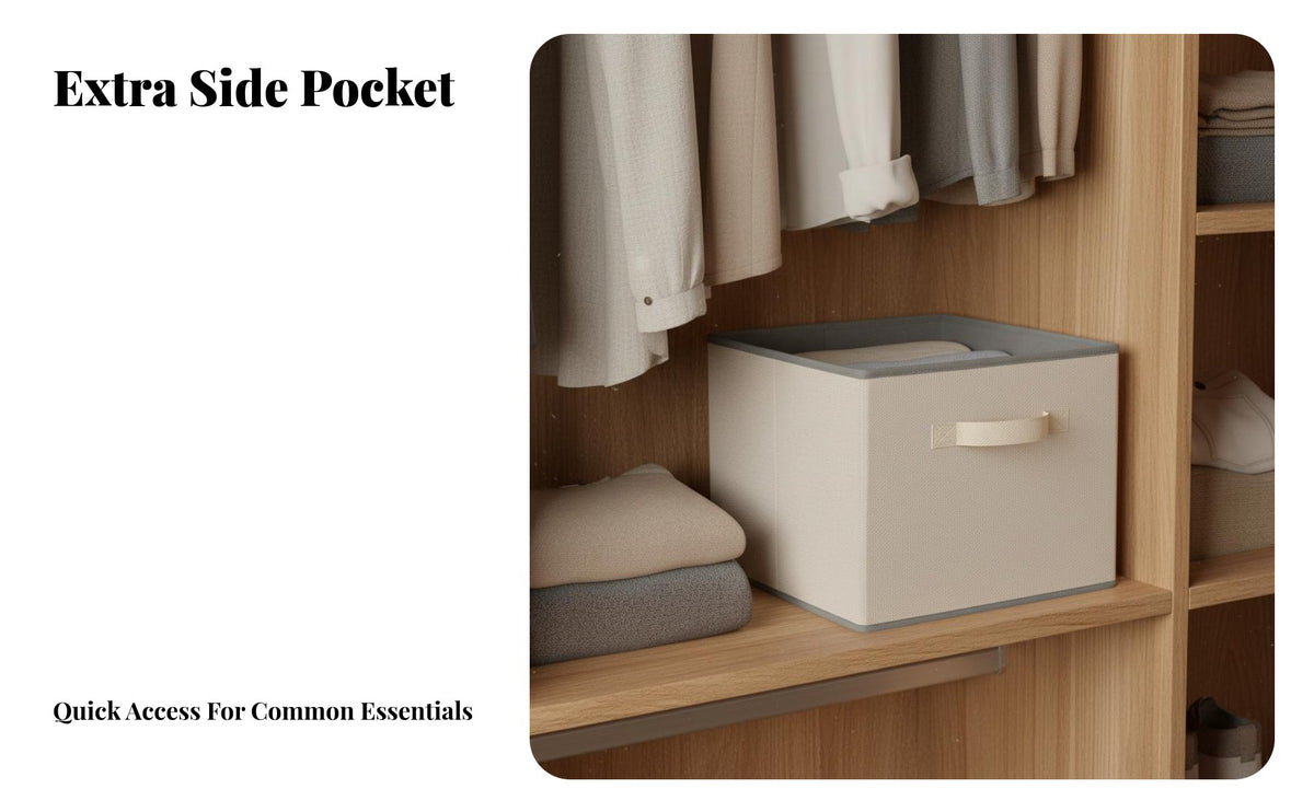 Multi-Layer Storage Compartment-Saving Hanging Closet Organizer No Installation Required Textile Hanging Shelves for Dorm Room, Nursery, RV