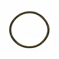 Resilient Exercise Fitness Hoop Thickened Design Foldable Spring Hoop Calorie-Incinerating for Home Workout