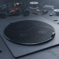 Oil Drain Splash Guard No-Mess Oil Drain Mesh with Handle Tabs Screen Universal Fit Perforated for Mechanics, Auto Repair Shops