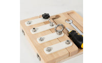 Screwdriver Busy Board Wooden Screwdriver Board for Preschool