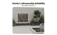 Supports Climbing Plants Expandable Lattice Trellis Decorative Expandable Lattice Panel Freestanding or Wall-Mounted Plant Support Multi-Purpose for Gardeners, Homeowners, Balcony, Patio, Yard, Backyard
