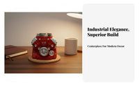 Unique Gift Retro Engine Mug Creative Design Car Engine Mug Stainless Steel Liner for Mechanics, Engineers, Garage, Man Cave, Workshop