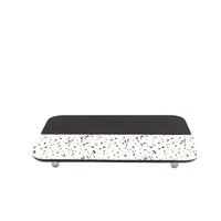 Wood Leather Tray Nordic Style Wooden Rectangle Tray Mixed Material Home Decor for Entryway