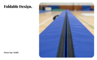 Lightweight Foldable Balance Beam Cushioned Padding Folding Balance Beam Non-Slip Base High Density Foam for Children, Toddlers, Beginners, Training, Playroom, Studio, Backyard