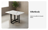 Space-Saving Foldable Droppanel Table Multi-Functional Extendable Drop Panel Table Multifunctional Kitchen Furniture Sturdy Construction for Apartment Dwellers, Small Families, Students, Dining Room, Home Office