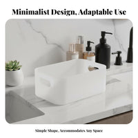 Lidless Makeup organizer Minimalist Design Organizer Tray multi-purpose Use for Students