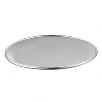 Silver Shiny Mesh Sieve Smooth Surface Stainless Steel Plate Round Shape Stainless Steel Bowl