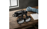 Half Body Harness D-Loop Attachment Climbing Harness Adjustable Straps Lineman Belt for Electricians, Workers