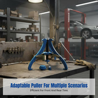 Five-Claw Multifunctional Puller, Large Vehicle Front & Rear Wheel Bearing Remover, Anti-Slip, Automotive Repair Tool