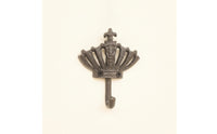 Ornate Wall Hook Heavy-Duty Iron Hook with Screws Sturdy Cast Iron Hooks for Closet