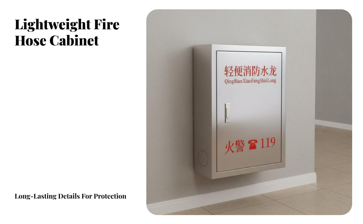 Fire Hose Pressure-Optimized Resistant Lightweight Fire Hose Reel Indoor Outdoor Use for Officers, Business Owners, Factories, Warehouses