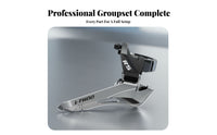 2x9 Speed Cycling Bike Groupset Long-Lasting Aluminum Alloy Cycling Bike Brake Lever Gear Selector S Brake Lever Gear Selector
