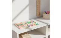 Spatial Awareness Wooden Tangram Game Fine Movement Skills Wooden Tangram Set Child-Centered Approach Multifunction Learning Game Safe Sanded Wood for Preschool, Kindergarten