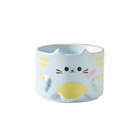 Cartoon Ceramic Kitten Mug Paw Details Kitten Coffee Mug Side Handle Tableware Open-Top Top