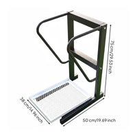 Single Bag Golf Simple Setup Assembly Golf Bag Stand Rust-Resistant for Pro Shop