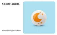 Cute Design Cartoon Ceramic Knob Polished Surface Rainbow Cabinet Pull Glossy Finish for Toddlers, Babies, Nursery, Playroom