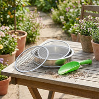 sieve, stainless steel, small, fine mesh, for sauces, easy to clean