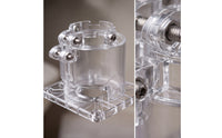 Angle to Router Adapter Accurate Trim Router Base with Clamp Screws Wear Resistant Attachment for Hobbyists