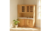 Dollhouse Kitchen Cabinet with Sink Wooden Dollhouse Kitchen Cabinet Classic