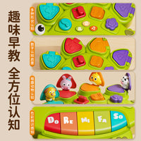 Baby Peekaboo Switch Box Cause and Effect Toy with Buttons