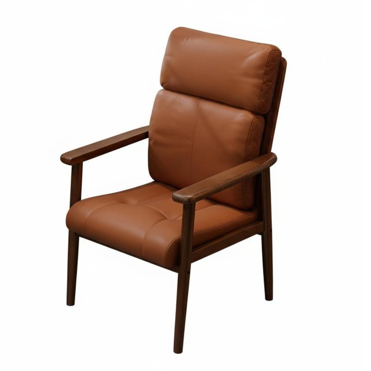 Support High-Back Padded Chair Ergonomic Design Office Furniture Wide Seat Indoor Seating Scratch-Resistant Upholstery for Executives, Seniors, Students, Study Room, Workstation