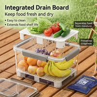 Outdoor Storage Box, Weatherproof Garden Storage Box for Cushions, Sealed Storage Box with Lid, Drain Board for Outdoor Use