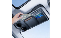 Car Sun Visor Organizer Universal Visor Document and Card Holder Unobstructed View Sunglasses Holder