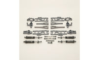 RC Car Metal Upgrade Set RC Car Damping System Parts with Shocks Damping Front and Rear Shock Absorbers