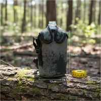 Portable Camouflage Water Bottle Pouch Outdoor Large Capacity Kettle Cover