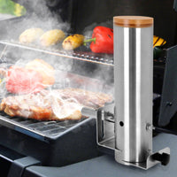 Easy To Ignite Electric Smoke Generator Saves Wood Chips Cold Smoke Generator Barbecue Accessory for Outdoor Cooking, Backyard