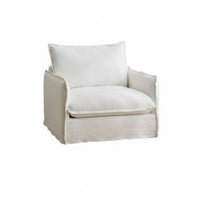 Removable Cover Boucle Accent Chair cleanable Single Sofa Retro Design Indoor Furnishing adaptable for Homeowners, Interior Decorators, Living Room, perusing alcove, Home Office, Reception Area