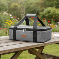 Insulated Carry Bag Reflective Bags Rectangular for Lunches, Travelers