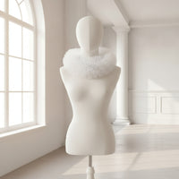 Tulle Voluminous Ruffled Layered Neckwear for Stage Performances