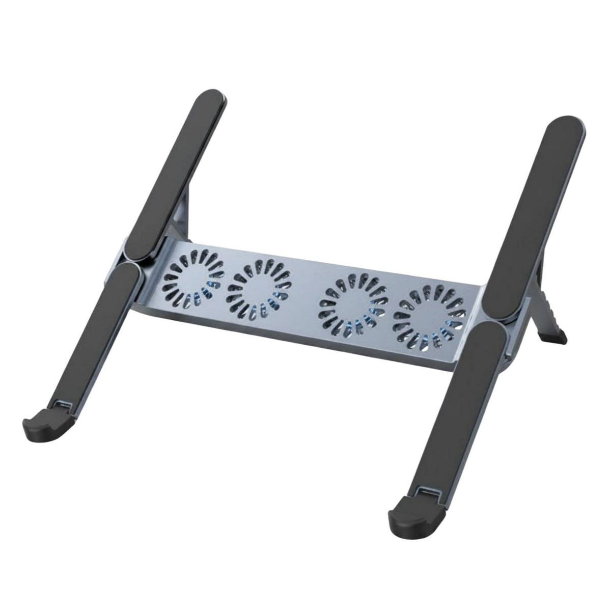 Folding Laptop Stand Heat Dissipation Foldable Laptop Stand Ergonomic Design Aluminum Notebook Holder for Travel