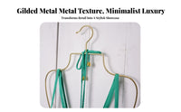 Golden Finish Bikini Display Hanger Sturdy Swimsuit Hanger Elegant Design for Boutique Owners, Beach Shop, Showroom