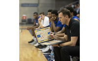 Basketball Tactic Dry-Wipe boardErase Basketball Tactic Board for Team Meetings