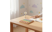 25 Pieces Acrylic Gem Blocks Bright Bright Shades Cube Blocks Light-Catching Children's Learning Toys for Young Children, Preschool