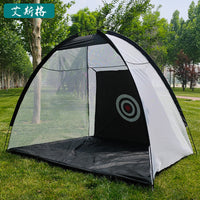 Portable Golf Practice Net with Hitting Mat and Balls for Indoor/Outdoor Chipping & Driving