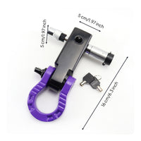 Trailer Arm Trailer Lock Anti-Unauthorized Removal   with Keys Tamper-Resistant for Parking, Towing