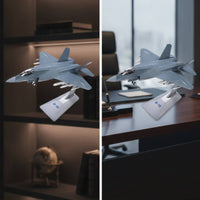 Fighter Jet Model Diecast Fighter Jet Model Decorative for Showcase Cabinet