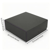 4-Row Trading Card Storage Box Sturdy Card Storage Box Textured Sturdy for Collectors