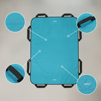 Bed Positioning Pad with Handles Sturdy Patient Transfer Sheet Reinforced