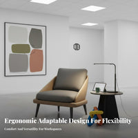 Minimalist Design Curved Shell Armchair Versatile Design Reception Seating Stable Construction Commercial Furniture Easy to Clean for Business Owners, Interior Designers, Hotel Lobby, Coffee Shop, Home Office, Living Room
