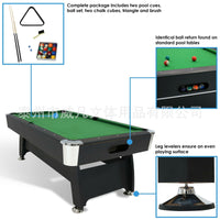 VIVAN 9-Foot Indoor Billiard Pool Table for Home Entertainment