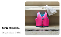 children's Flotation Device Bright Hues Child Buoy Vest Child Aquatic Vest Comfortable Young Child Buoyancy Aid Anti-Pinch