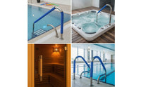 Non-Slip Pool Handrail Cover with Zipper Long-Lasting Pool Handrail Cover Quick-Drying Sleeve Soft for Spa