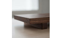 Minimalist Design Plant Pot Base Multi-Purpose Rectangular Wood Pedestal Multipurpose Wooden Display Riser Sturdy for Desktop, Countertop