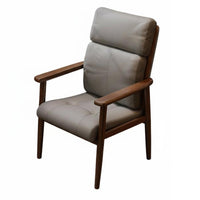Support High-Back Padded Chair Ergonomic Design Office Furniture Wide Seat Indoor Seating Scratch-Resistant Upholstery for Executives, Seniors, Students, Study Room, Workstation