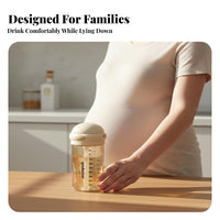 300 Ml Boilable PPSU Straw Bottle High Temperature Resistant Maternity Water Bottle Safe for New Mothers, Children, Travel, Home, Office